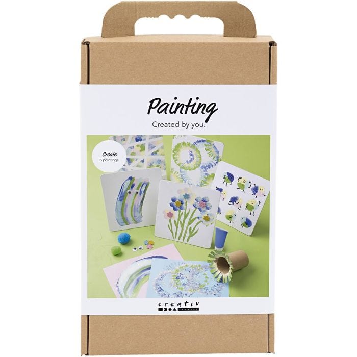 Kit DIY Peinture, ass. de couleurs, 1 Pq.