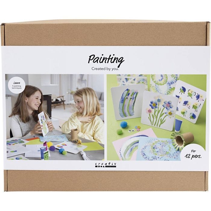 Méga Kit DIY Peinture, ass. de couleurs, 1 Pq.