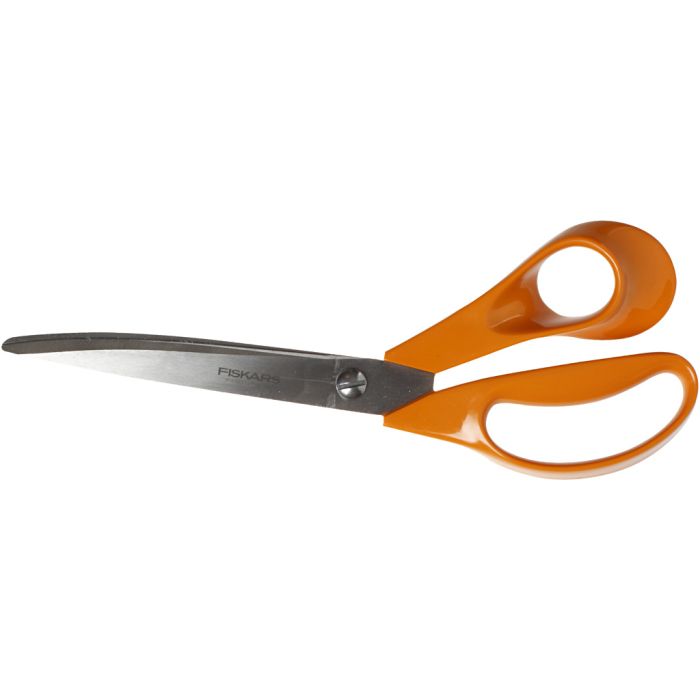 Ciseaux Tissu Standards, L : 25 cm, droitier, 1 pièce