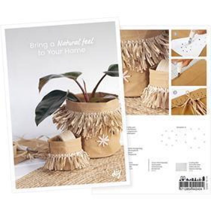 Carte postale, Soyez créatif avec des fibres 100% végétales, A5, feuille 14,8x21 cm, 1 pièce