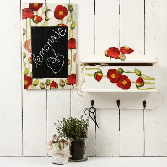 Un tableau avec découpages