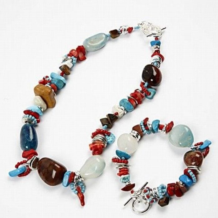 Natural stone set