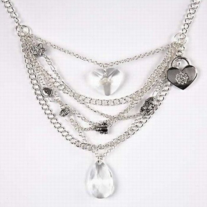 Necklace with pendants