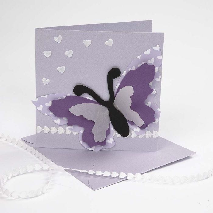 Une carte papillon
