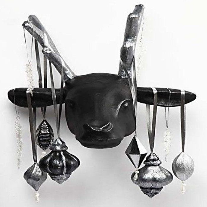 Black or Silver Christmas Decorations