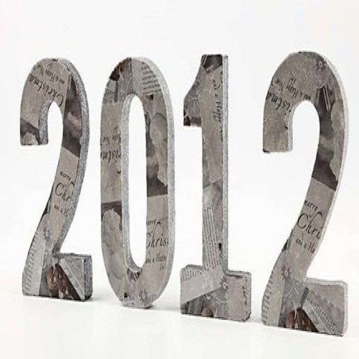 Décorations table du Nouvel An