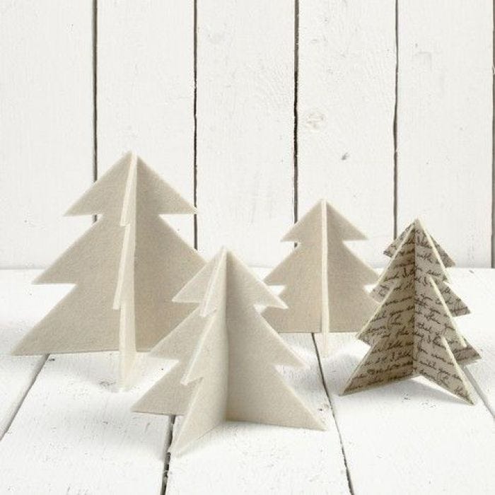 Felt Christmas Trees