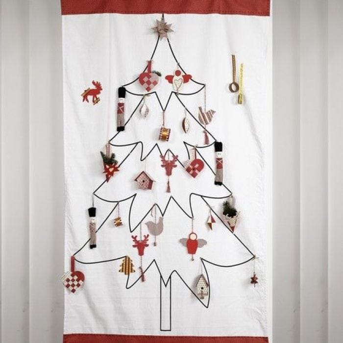 A Christmas Tree Wall Hanging