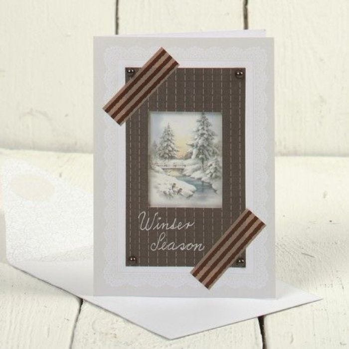 Carte de voeux vintage de Vivi Gade Design