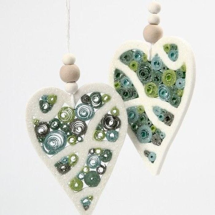 Coeur en quiling