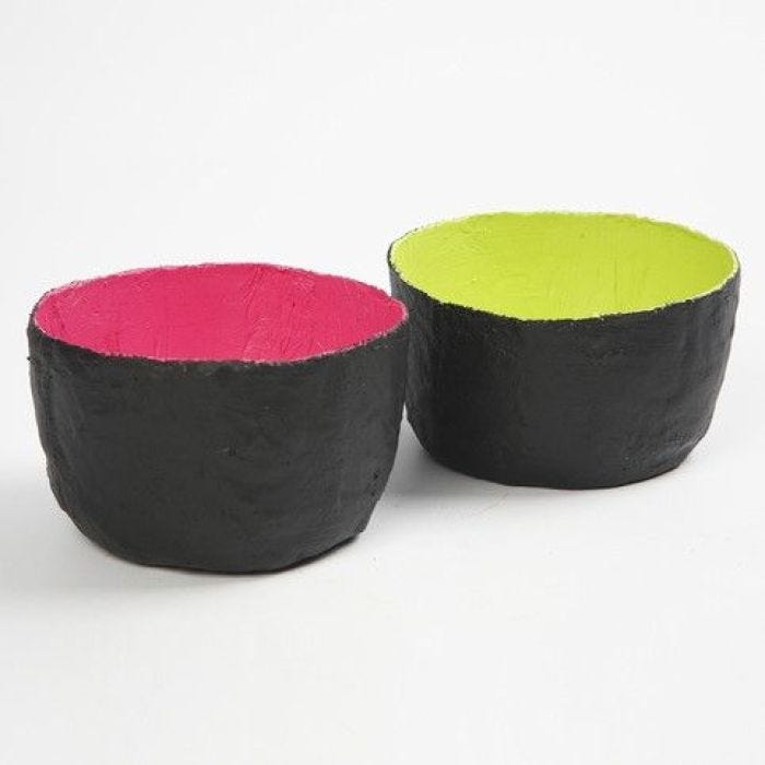 Bowls made from Gauge Bandage