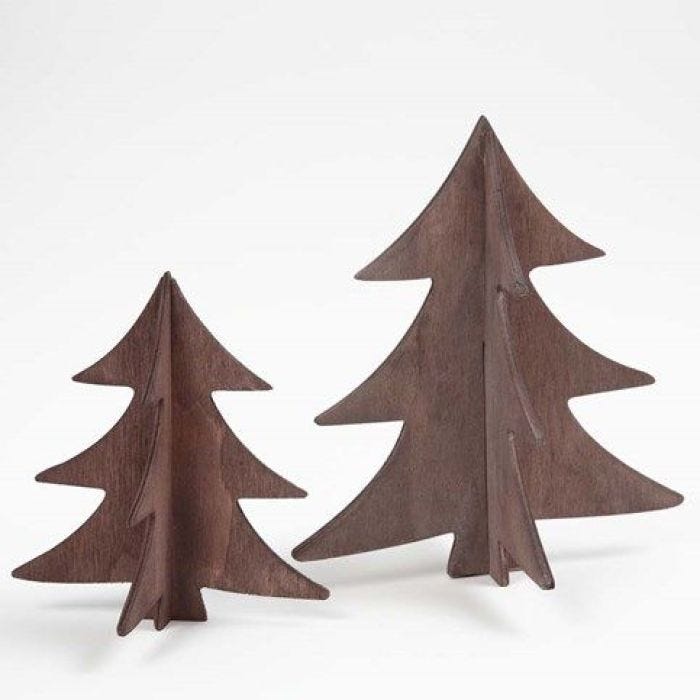 Arbres de Noël 3D peints