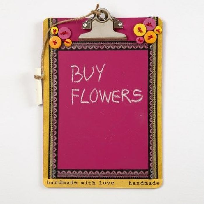 Plaque à pince avec peinture pour tableau et ruban adhésif de masquage