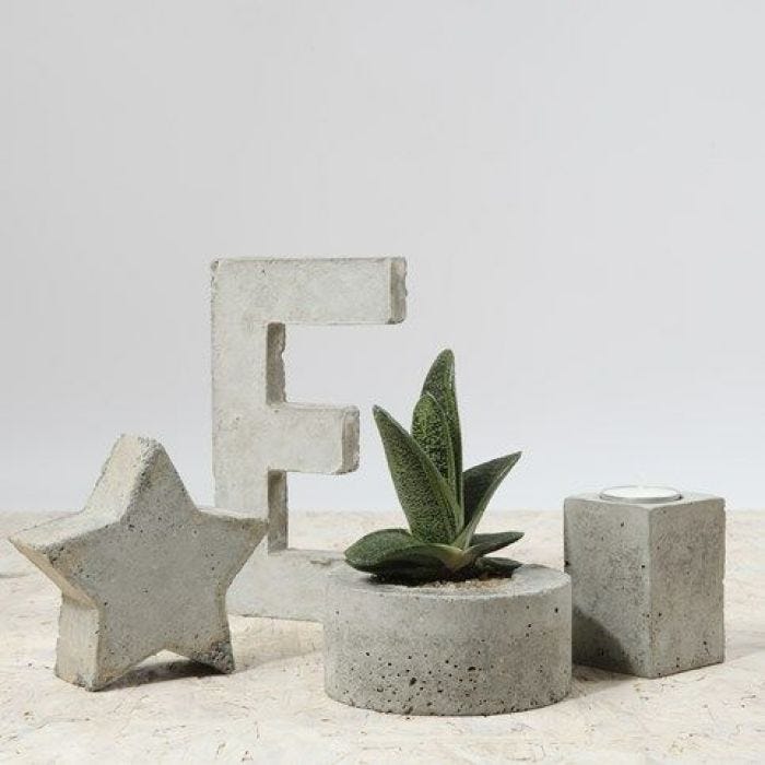 Decoraties van beton deco