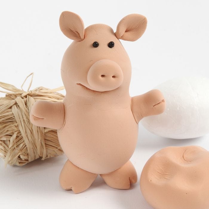 A Silk Clay pig