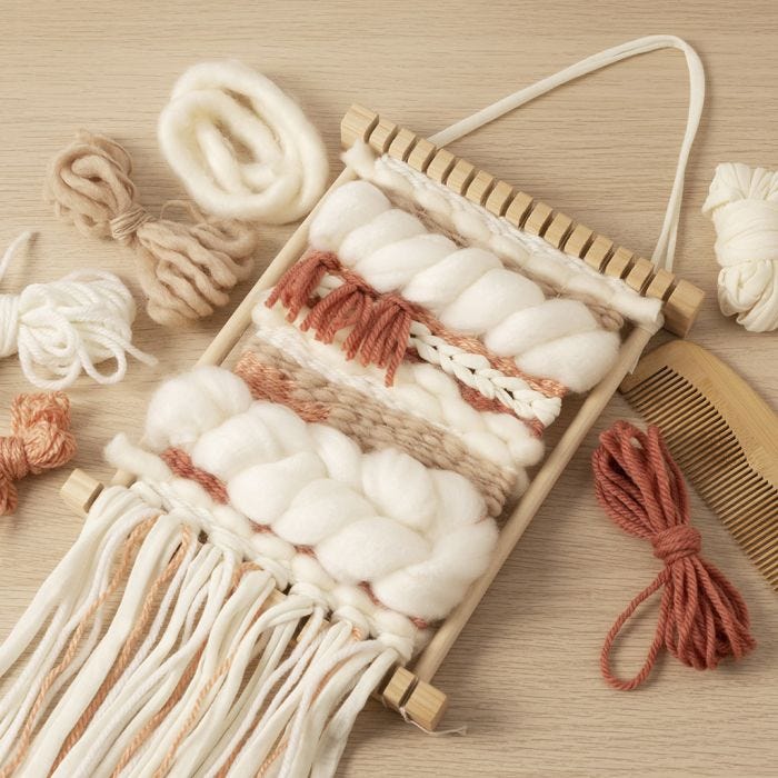 Weaving for beginners: Learn how to weave on a loom