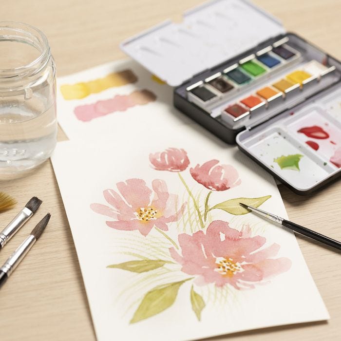 Watercolours for beginners: Learn how to paint with watercolours