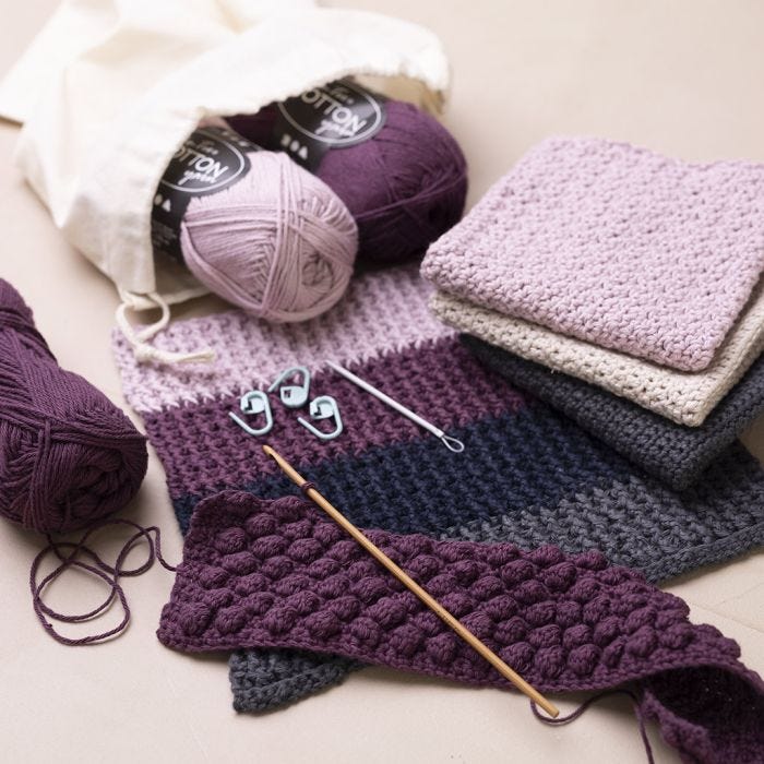 Kit de loisirs créatifs pour débutant : Apprendre le crochet