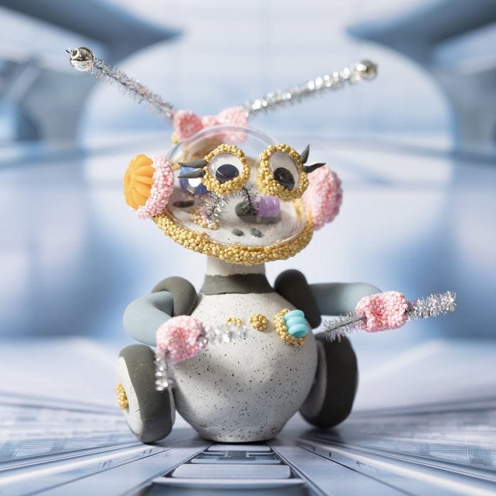 Robot fille