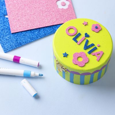 Gepersonaliseerde houten doos