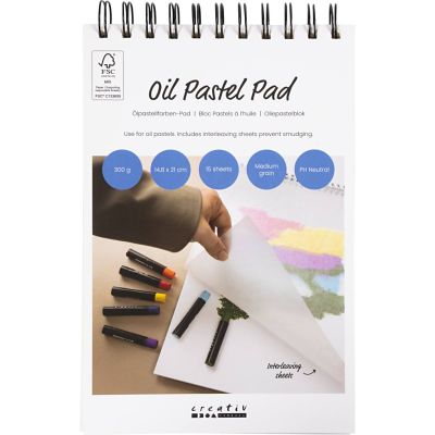 Pad voor oliepastels