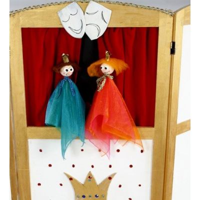 Maak een speelgoedtheater