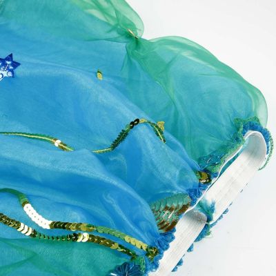 Prinsessen rok van tule en organza