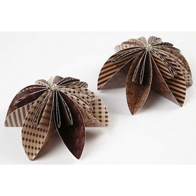 Bloem van origami papier