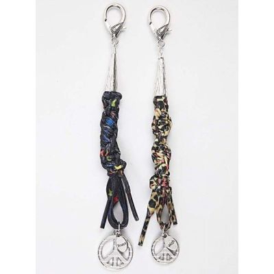 Sleutelhangers van schoenveters