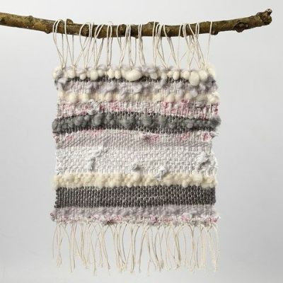 Muurdecoratie van katoengaren