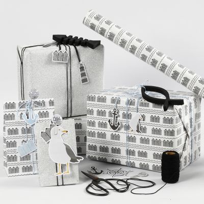 Emballage cadeau noir