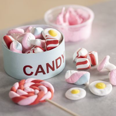 Des bonbons en p&acirc;te Silk Clay pour jouer &agrave; la cuisine