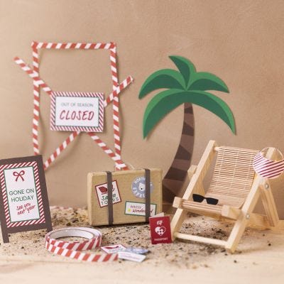Le lutin part en vacances