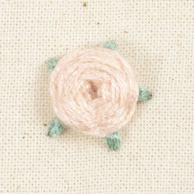 Comment broder des roses tissées