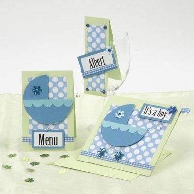 Cartes Colorful - Célébrations de naissance