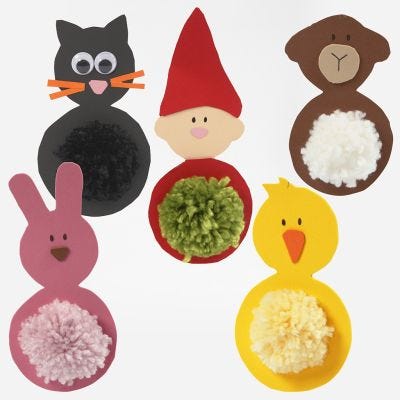 Des décorations de Pâques en mousse EVA