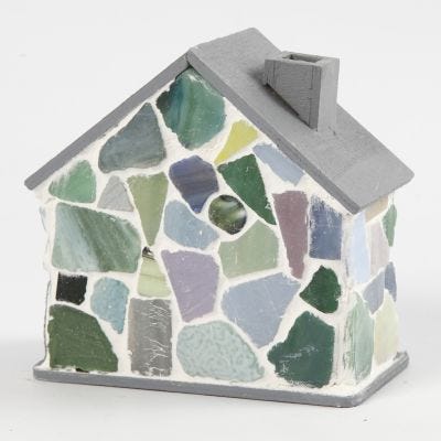 Mosaïque avec joint