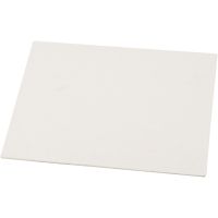 Canvas Paneel, A3, afm 29,7x42 cm, 280 gr, wit, 1 stuk