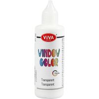 Window Color, transparant, 90 ml/ 1 fles