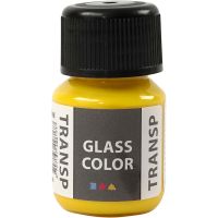 Glass Color Transparent, citroengeel, 30 ml/ 1 fles