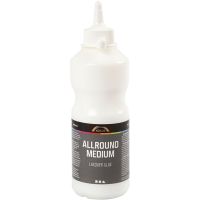 Allround medium lijmlak, 500 ml/ 1 fles