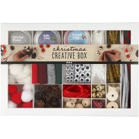 Creatieve knutselbox, Traditionele kerst, 1 set