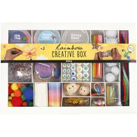 Creatieve knutselbox, Regenboog, 1 set