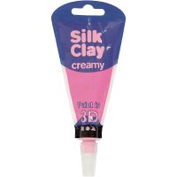 Silk Clay® Creamy , neon roze, 35 ml/ 1 stuk