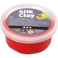 Silk Clay®, rouge, 40 gr/ 1 boîte