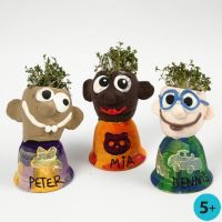 Silk Clay hoofden op bellen