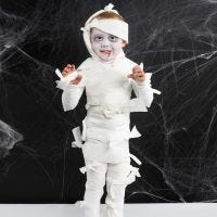 Verkleed als mummy voor Halloween