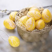 Gemarmerde plastic eieren