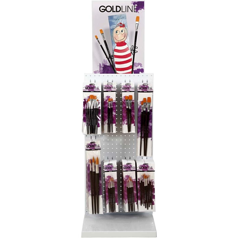 Pinceaux Gold Line, 96 UV/ 1 Pq.