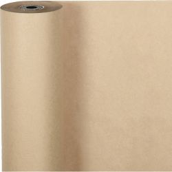 Cadeaupapier, B: 50 cm, 70 gr, naturel, 100 m/ 1 rol